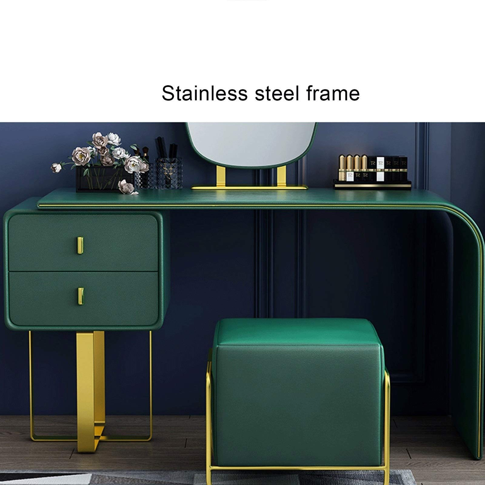 【Furniture】Vanity Bedroom Dresser Set Bedroom Dressing Table with Storage for Home Bedroom Makeup Shop