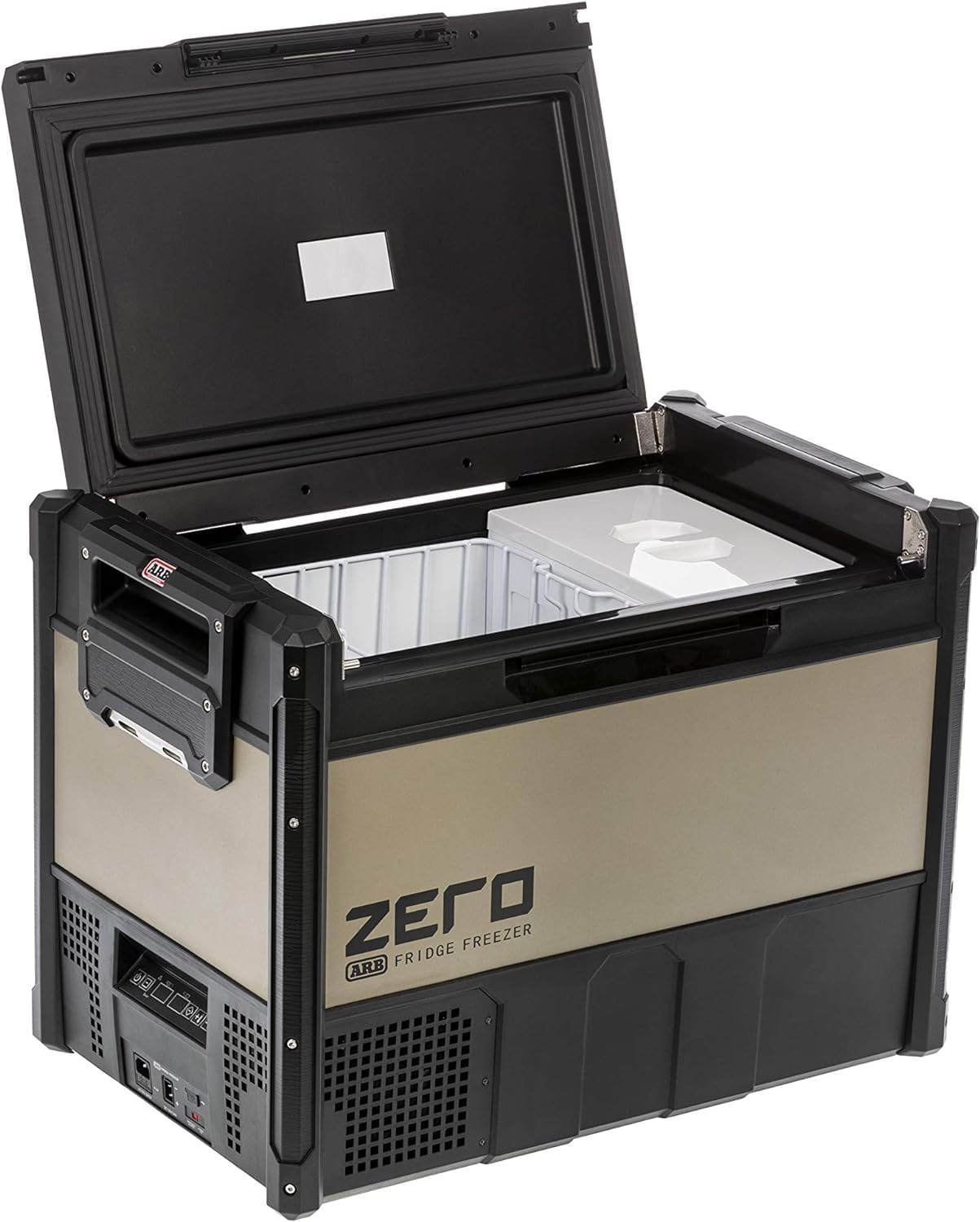 ARB 10802692 ZERO Portable Fridge Freezer 73 Qts Dual Zone Independent Bluetooth Controlled, 12/110V For Car, Boat, Truck, SUV, RV, Ideal for Camping, Outdoor, Fishing