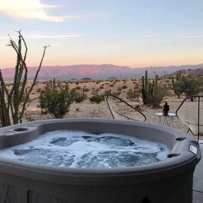 Lifesmart Spas 4 - Person 13 - Jet Oval Plug And Play Hot Tub.