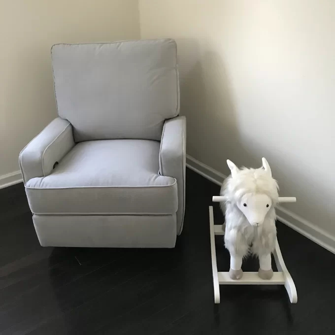 【Furniture】Abingdon Swivel Reclining Glider Nursery Chair